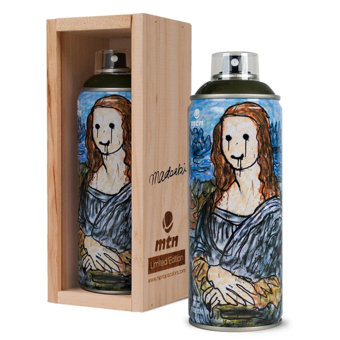 MADSAKI 'Mona Lisa 3' Collectible Spray Can (1 of 4)