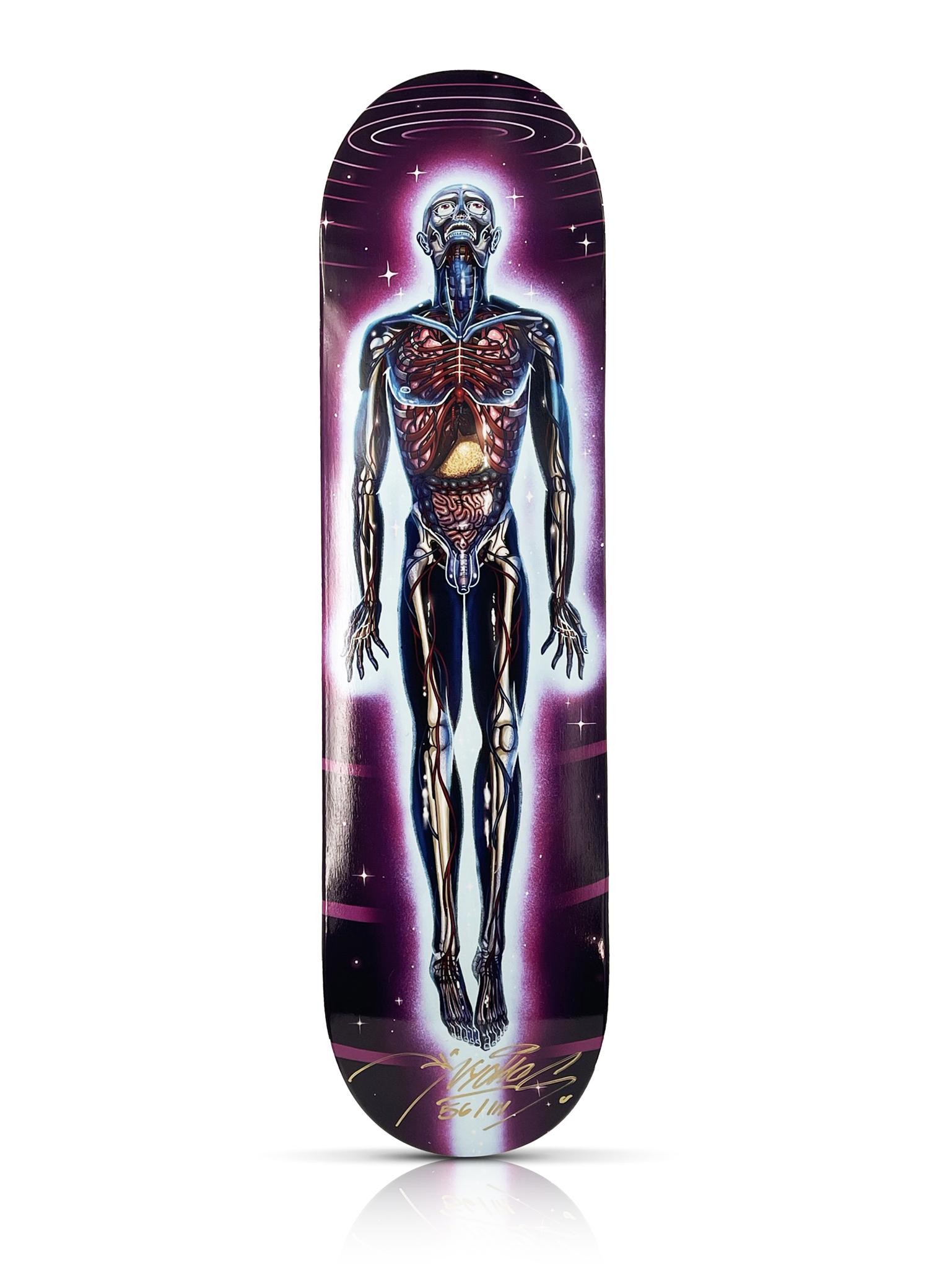 NYCHOS 'Pneuma' Hand-Signed Skateboard Deck (1 of 3)