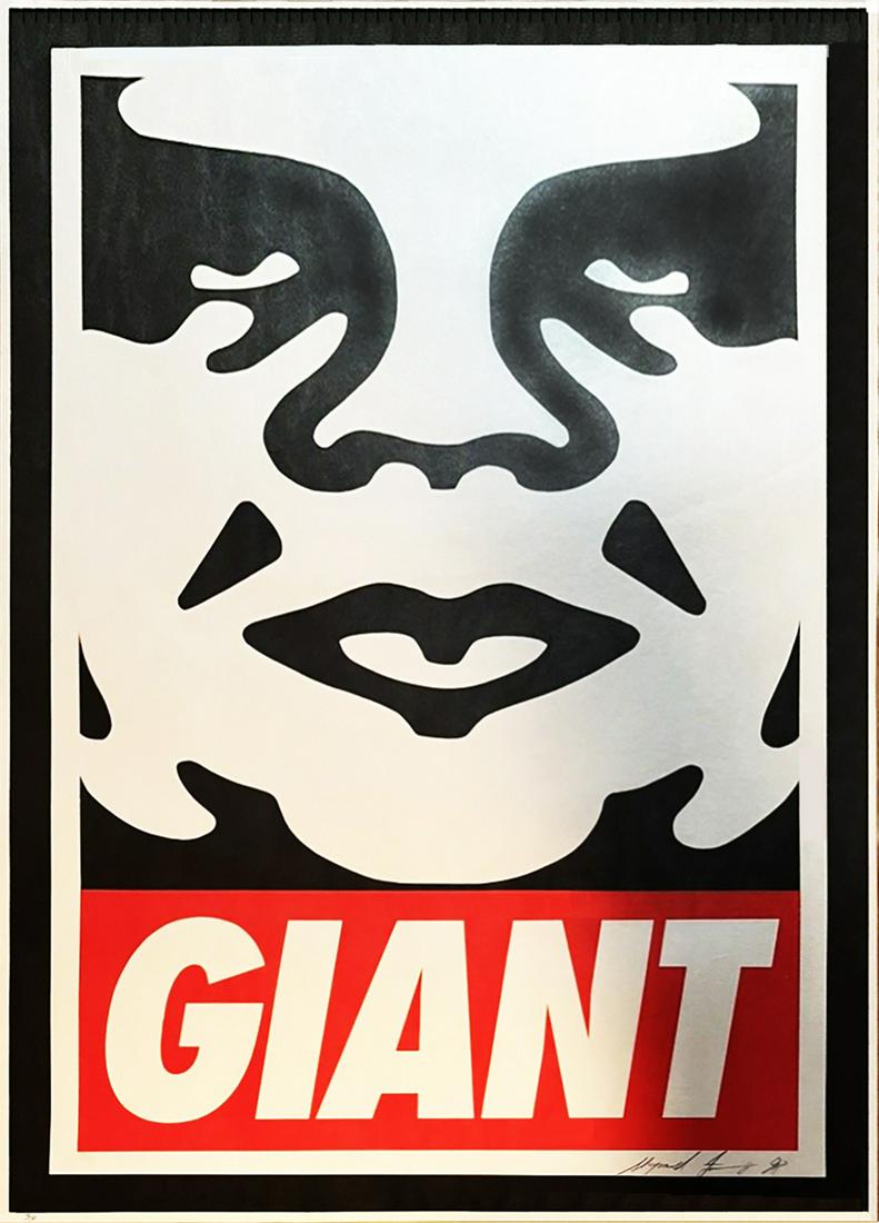 SHEPARD FAIREY 'Obey Icon' (1998) RARE Screen Print (1 of 7)