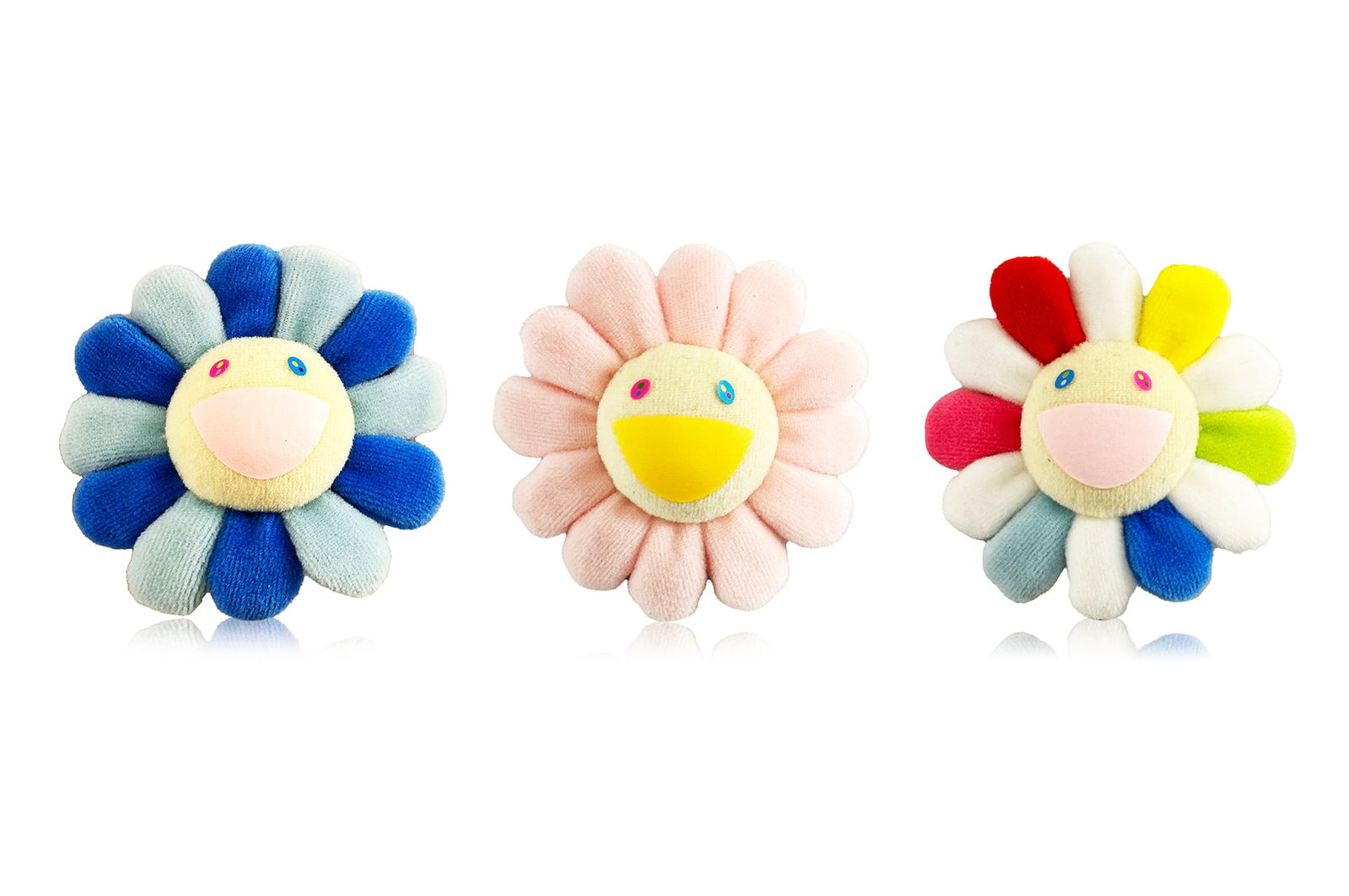 TAKASHI MURAKAMI x Kaikai Kiki 'Flowers' (Set of 3 - 2020) Plush Pin (1 of 10)
