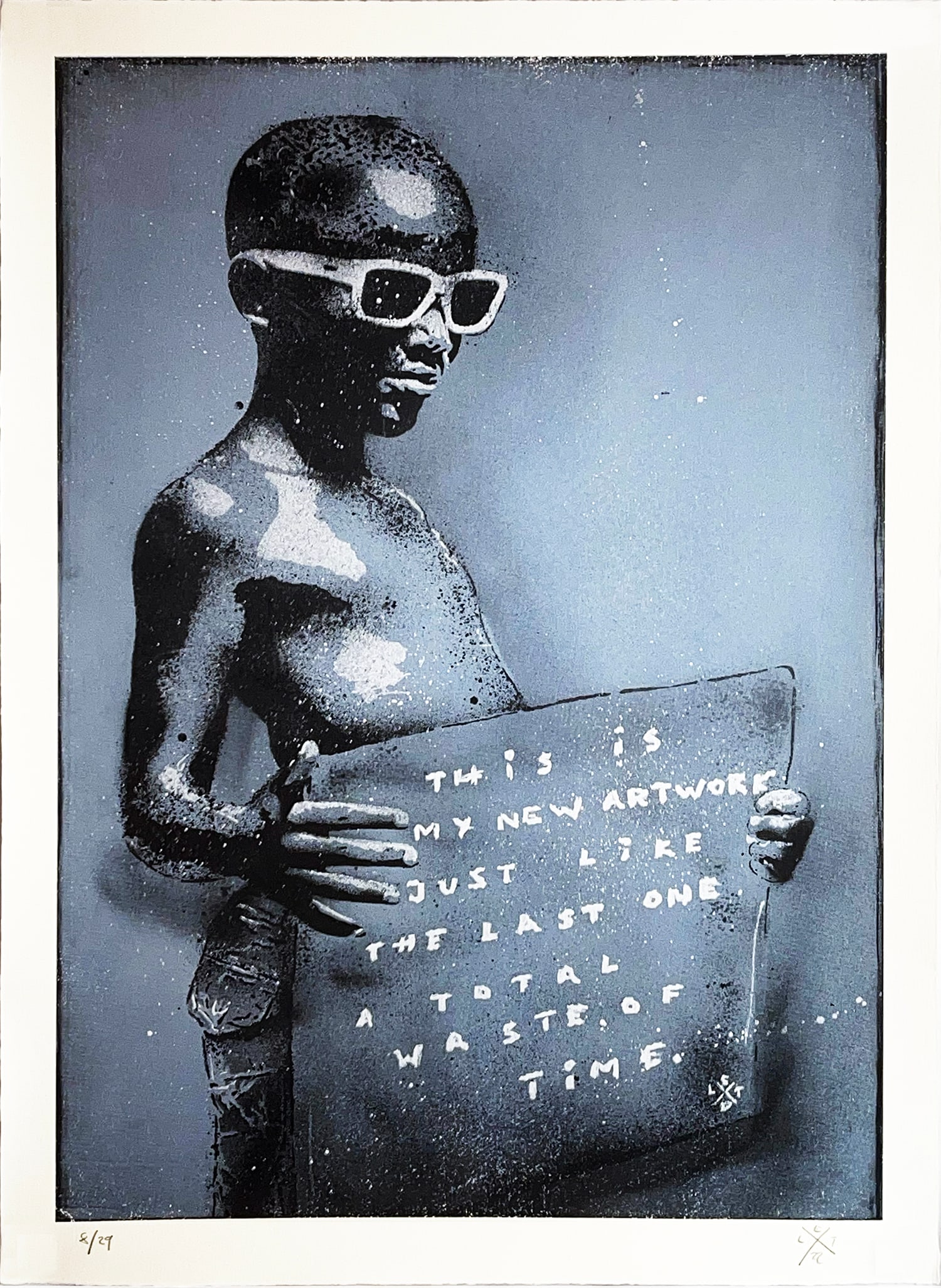 L.E.T. 'Total Waste of Time' (2022) Screen Print (1 of 11)