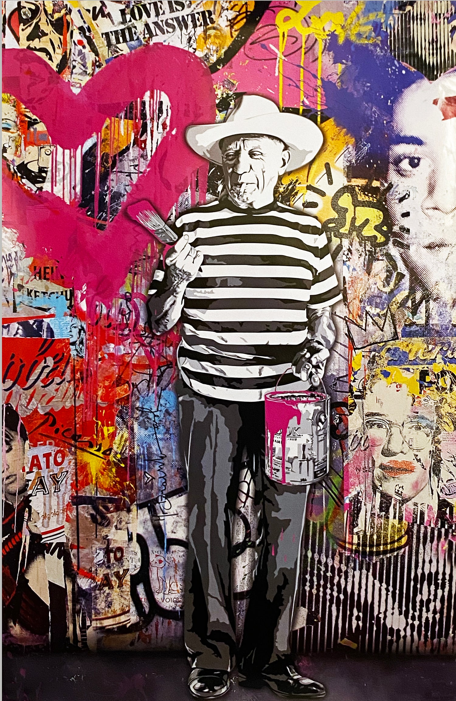 MR. BRAINWASH 'Picasso' (2011) Offset Lithograph Poster (1 of 7)
