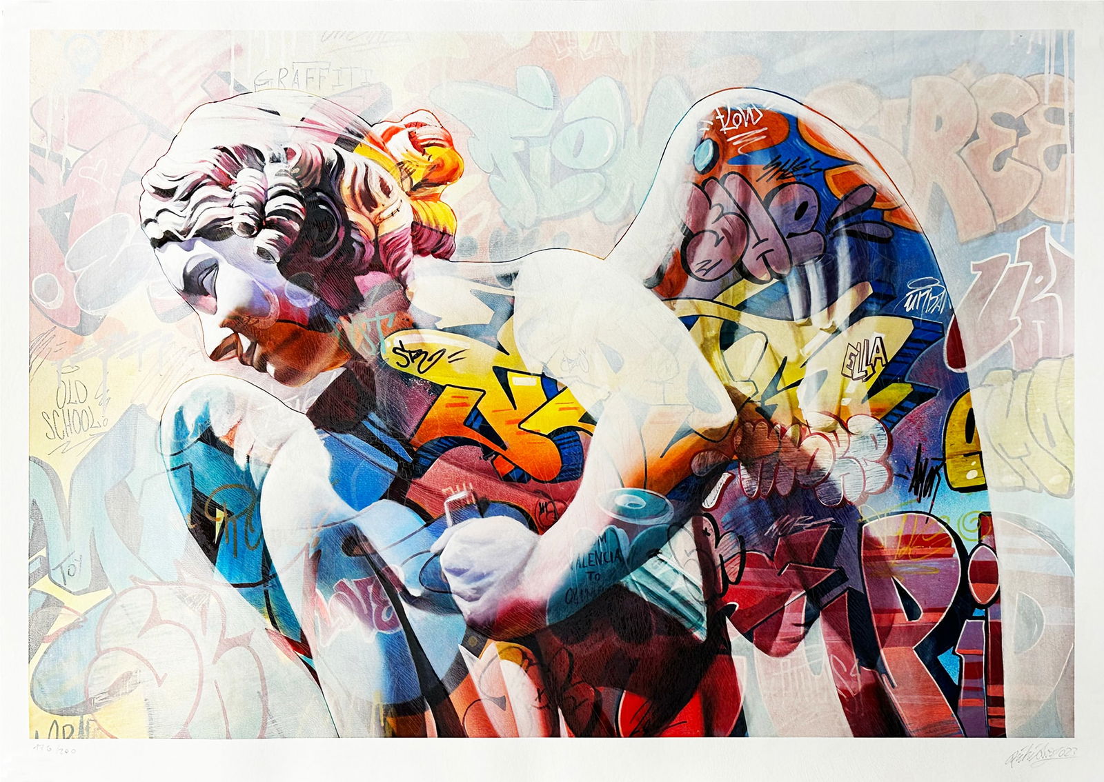 PICHIAVO 'Eros Lefkos' (2023) Glow-in-the-Dark Giclee Print (1 of 16)