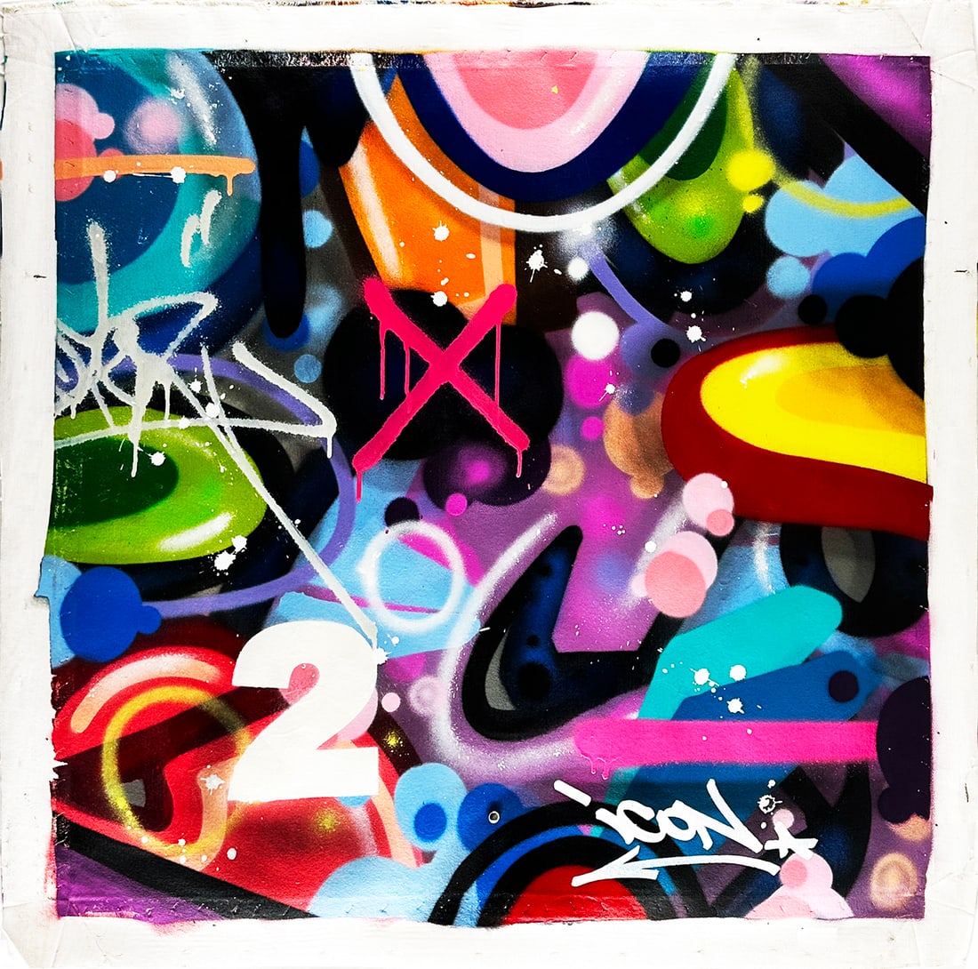 COPE2 'Icon' (2023) Original Mixed Media on Canvas (1 of 14)