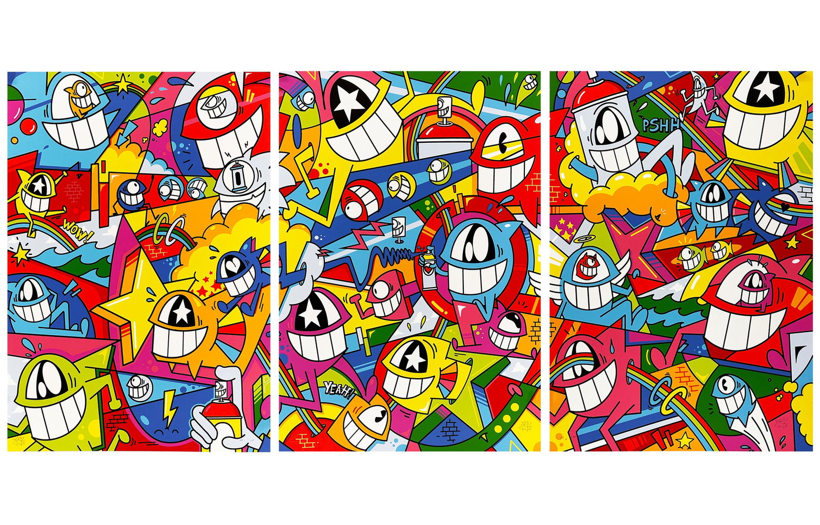 EL PEZ 'Catch the Stars (SET)' (2022) Serigraph Print (1 of 20)