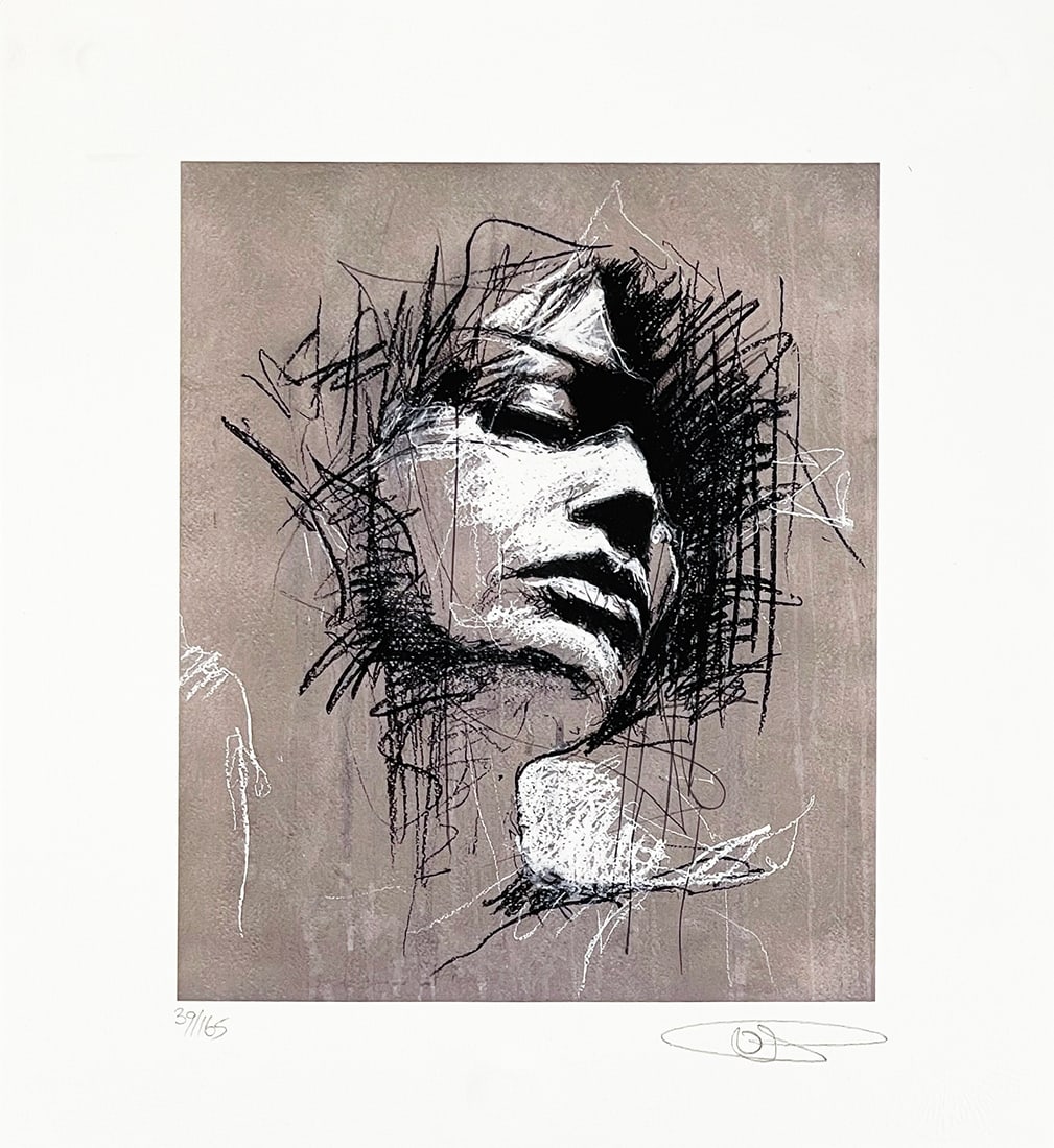 GUY DENNING 'The Spire' (2009) Giclee Print: 'The Spire' by Guy Denning, 2009 Rare First Edition. 10.6 x 11.8 Inches 27 x 30 Centimeters Giclee print on 300gsm archival fine art paper. Limited Edition of 165 (#39/165) Hand-signed and embossed by