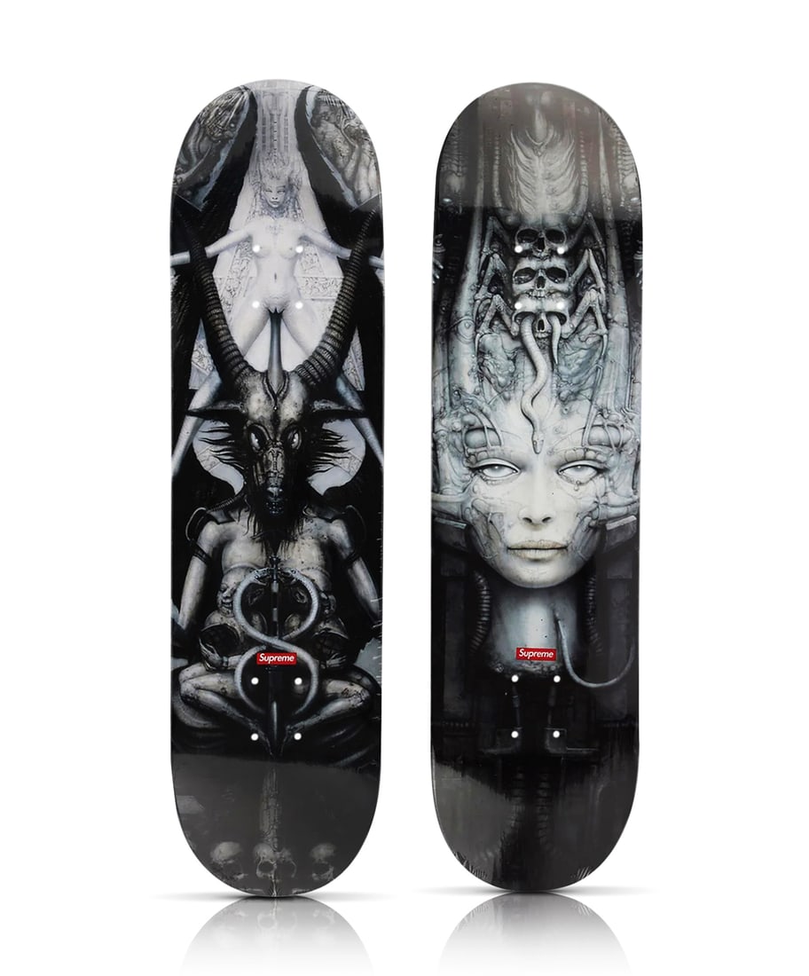 Hr giger skateboard sales