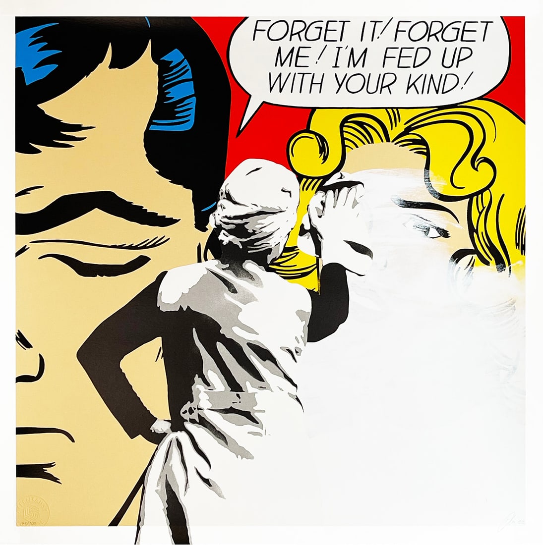 KUNSTRASEN 'Ex Remover: Forget It' (2022) 9-Color Screen Print (1 of 11)