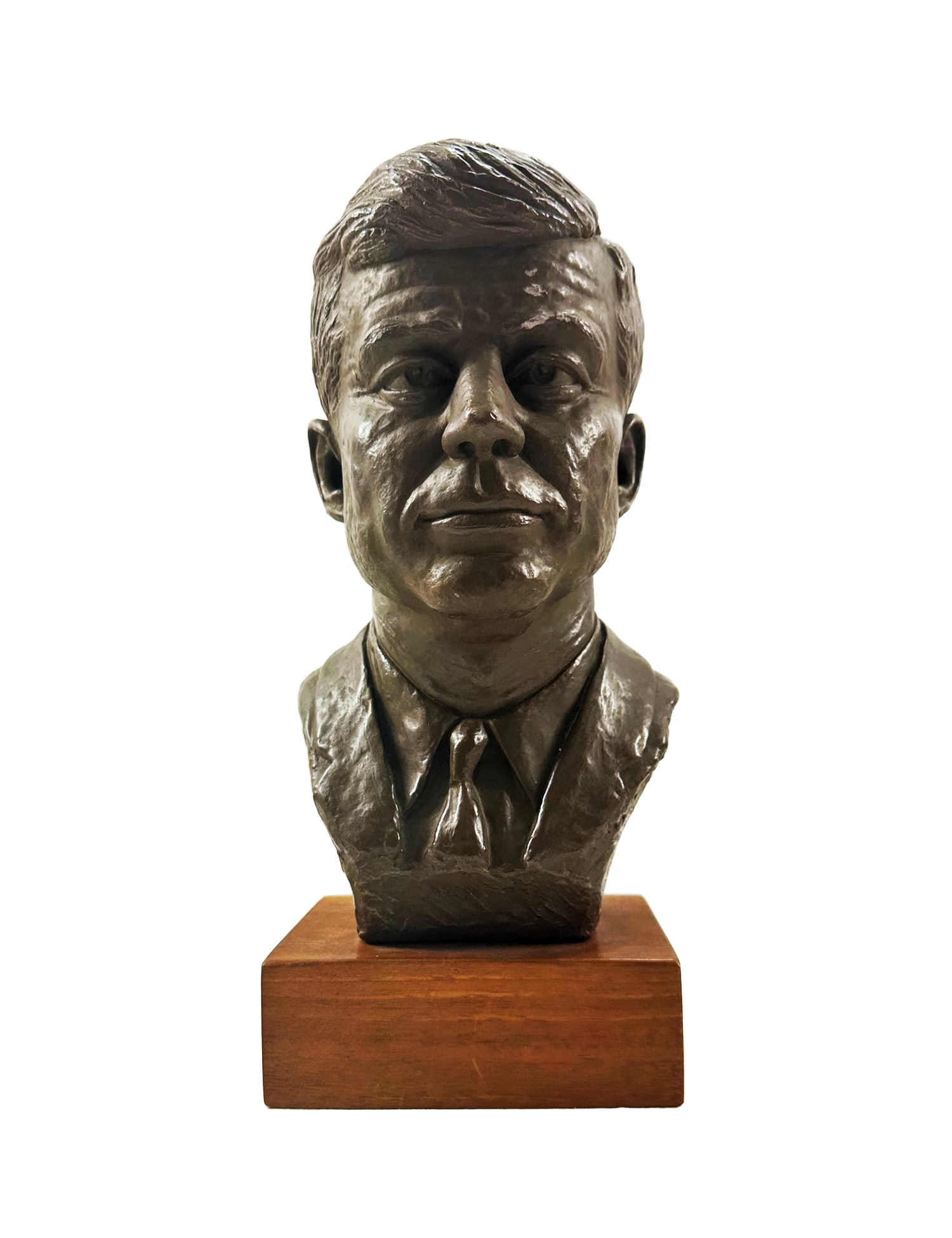 VICTOR LAMKAY x Alva Museum 'John F. Kennedy' (1962) Plaster Bust (1 of 7)