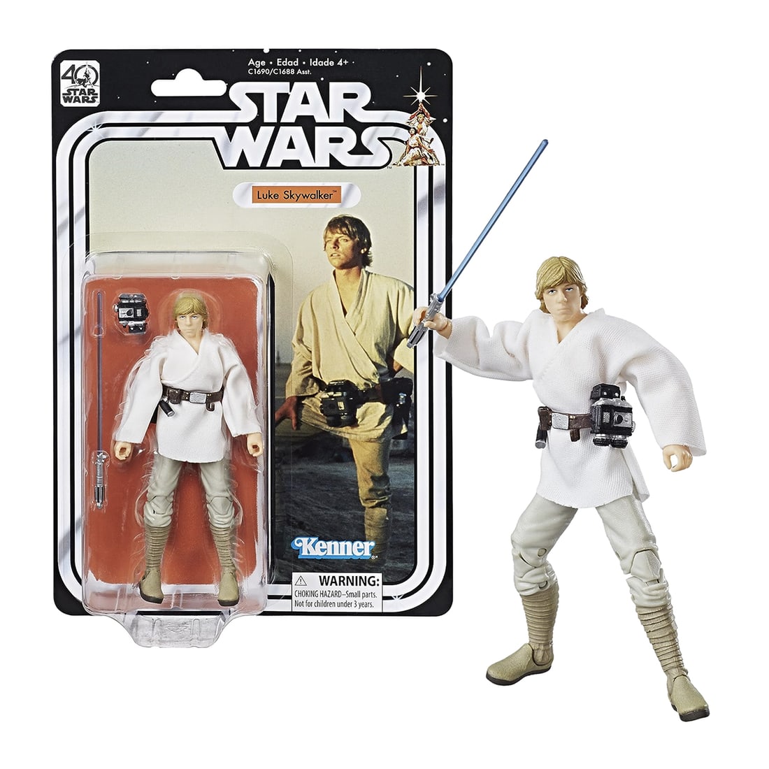 STAR WARS x Kenner 'Luke Skywalker' 40th Ann. Legacy Figure (1 of 6)