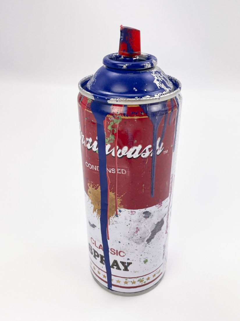 MR. BRAINWASH 'Campbells (Blue)' Hand-Finished Spray Can (1 of 11)