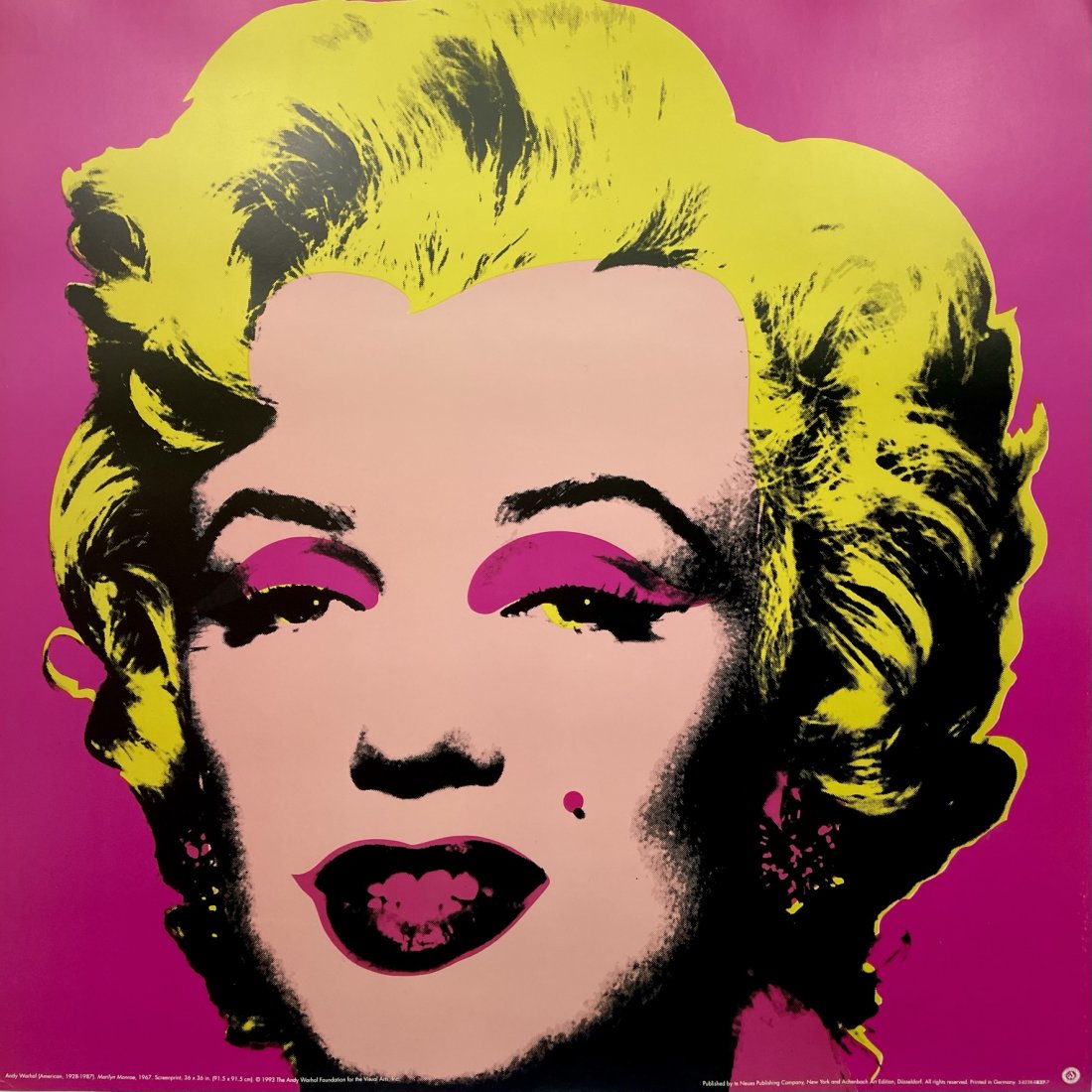 ANDY WARHOL 'Marilyn Monroe (Pink Colorway)' Offset Lithograph (1 of 7)