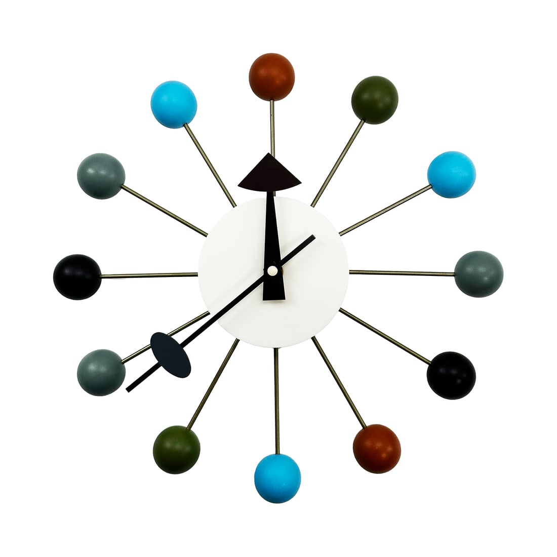 Nelson 'atomic Ball' Wall Clock Auction
