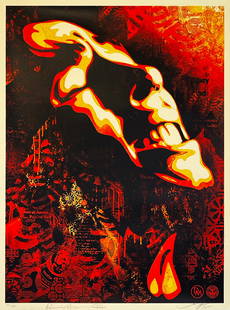 SHEPARD FAIREY 'Bob Marley: Slave Driver' (2015) Screen Print: 'Bob Marley: Slave Driver' by Shepard Fairey, 2015 Limited Edition print collab. with legendary rock music photographer Dennis Morris. Originally offered only during Known Gallery's show 'Revolutionar