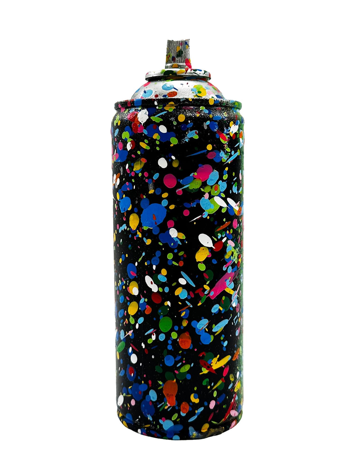 MR. BRAINWASH 'Splash Spray Can' (2023) Hand-Painted Spray Can (1 of 7)