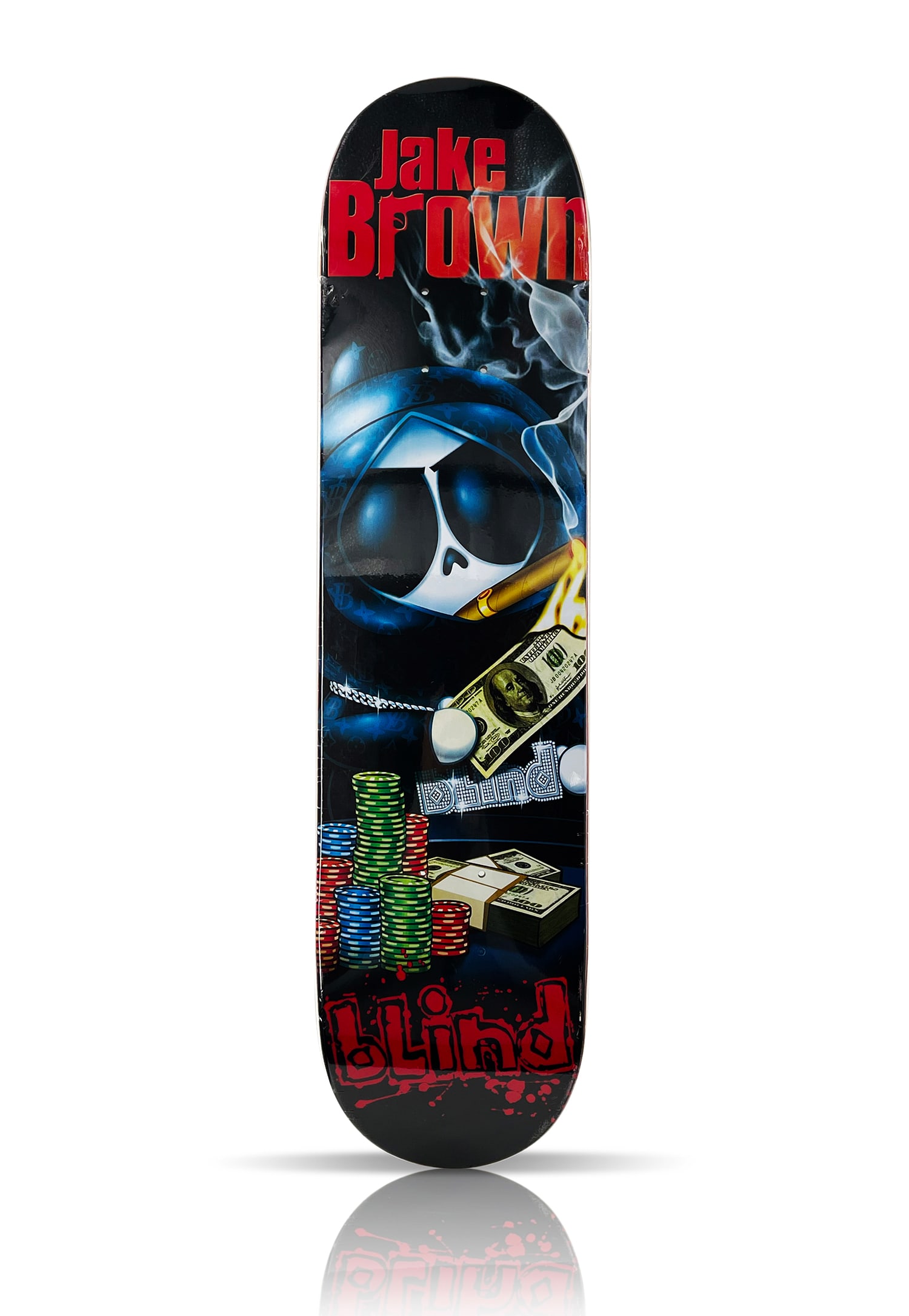 JAKE BROWN 'Got Cash to Burn' Pro Skateboard Deck (1 of 2)