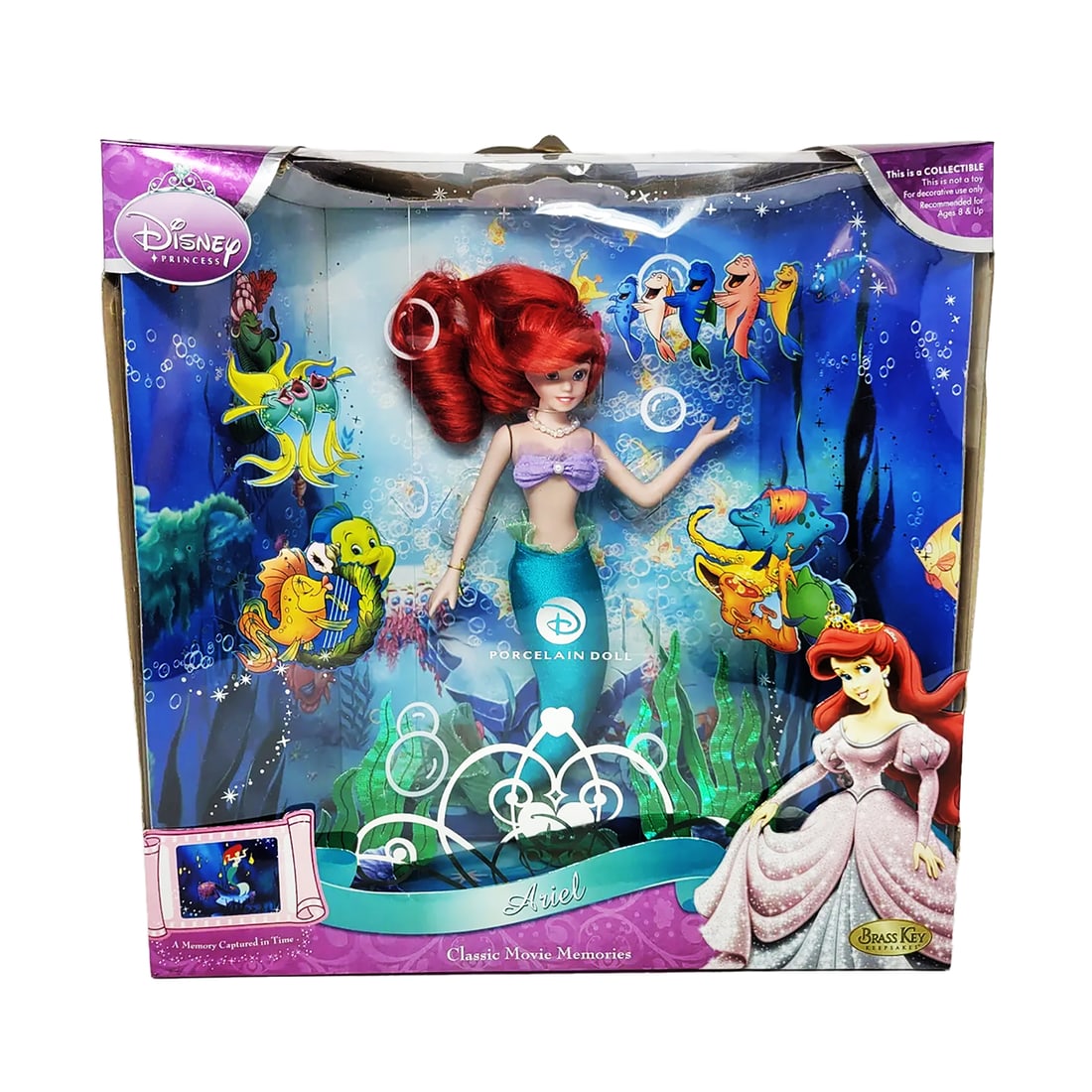 DISNEY x Brass Key 'The Little Mermaid' (2009) Collectible Porcelain Doll (1 of 6)