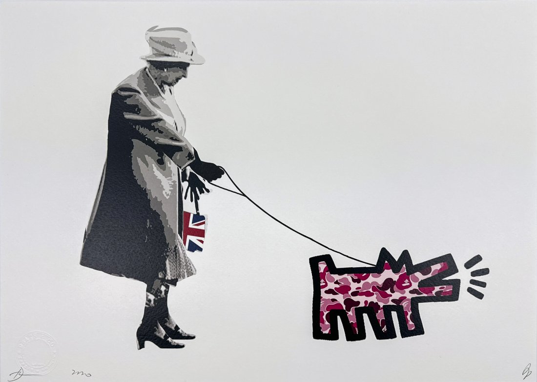 DEATH NYC 'The Queen Walks Haring' Giclee Print (1 of 5)