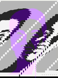 PURE EVIL 'Prince: Diamonds and Pearls' (2020) Screen Print: 'Prince Print' by Pure Evil, 2020 Diamonds and Pearls variant. From Pure Evil's 'Nightmare Series' - an homage to art legend Andy Warhol. 33.5 x 27.5 Inches 85 x 70 Centimeters 2-color screen print o