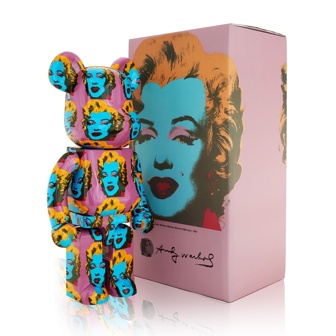 ANDY WARHOL x Be@rbrick 'Marilyn Monroe V.2' (1000%) Designer Art Figure (1 of 10)