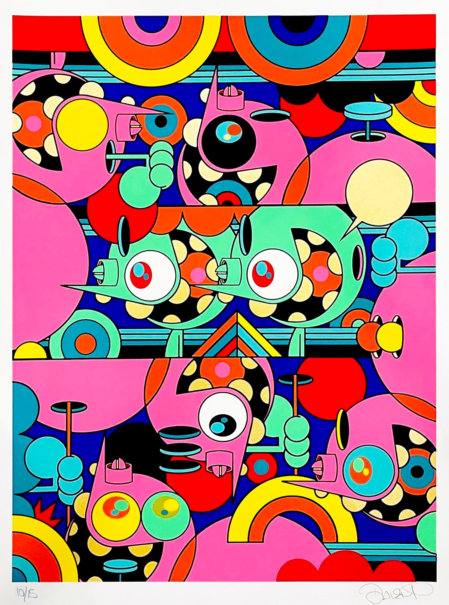 DALEK 'Looking Inward' (2024) Screen Print (1 of 12)