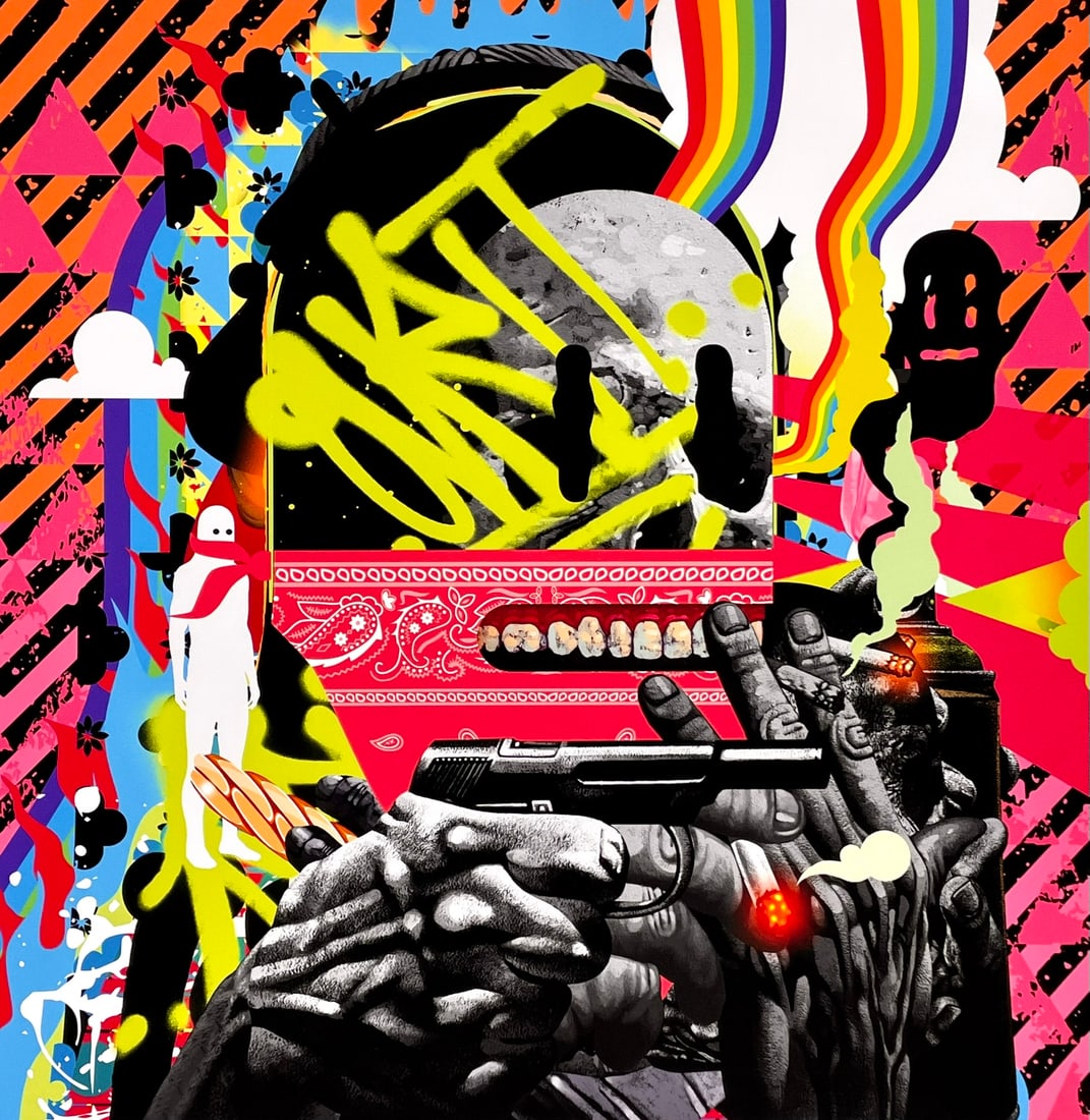 MICHAEL REEDER 'Cyber Bandit Print Pass' Giclee Print (1 of 7)