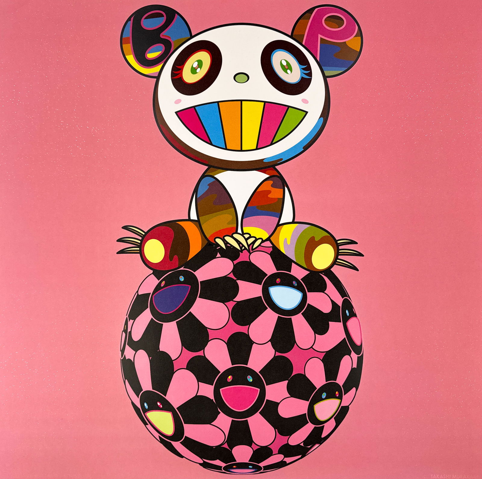 TAKASHI MURAKAMI 'Pandakashi (Pink)' Hybrid Screen Print (1 of 8)