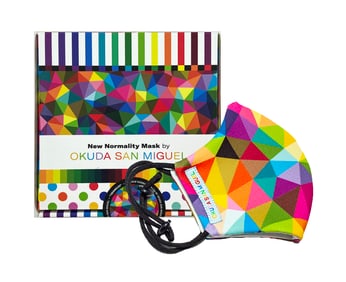 OKUDA SAN MIGUEL 'New Normality: Triangles' (2020) Reusable Facemask