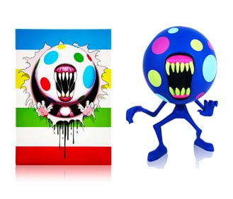 ALEX PARDEE 'Candemons: Breaker' (2023) Vinyl Art Figure (Cosmic)