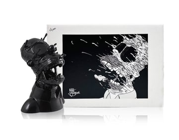 MATT GONDEK 'Deconstructed Homer' (2017) Designer Resin Art Figure