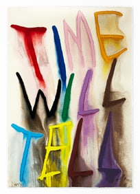 CB HOYO 'Another Corny Generic Quote About Time' (2024) Screen Print