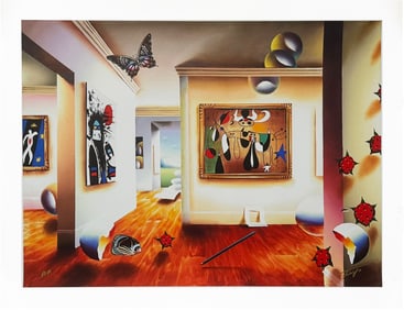 FERJO 'Homage to Miro' (2001) Giclee on Canvas