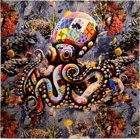 LOUIS MASAI 'Knives and Forks' (2023) Screen Print