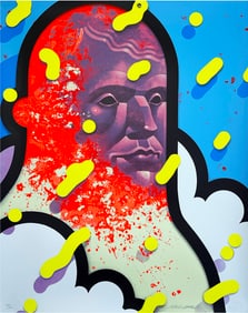 MICHAEL REEDER 'Sky High' (2021) 13-Color Screen Print