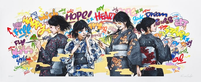 ROAMCOUCH 'Four Seasons' (2021) 47-Color Screen Print