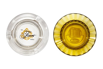 CASINO COLLECTIBLES 'Fairmont Hotel/Reno's Mapes' Vintage Ashtray Set