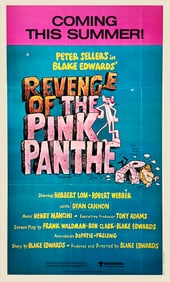 TOPPS "Revenge of the Pink Panther' (1978-1981) Collectible Movie Poster