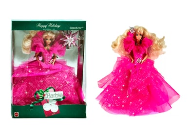 BARBIE x Mattel 'Holiday Special Edition' (1990) Rare Collectible Doll NIB