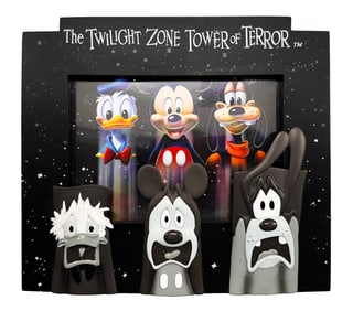 DISNEY PARKS 'Tower of Terror' 3D Character Picture Frame
