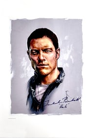 BATTLESTAR GALACTICA x Jason Palmer 'Helo' (2006) Hand-Signed Lithograph