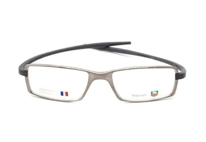 TAG HEUER 'Reflex' (2017) Satin Polished Titanium Eyewear