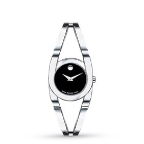 MOVADO 'Amorosa' (2013) Swiss Stainless Steel Ladies Bangle Watch