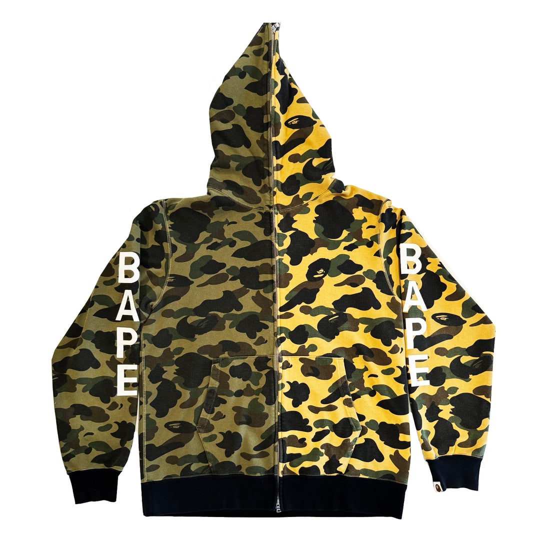 BAPE 'ABC 1st Camo' (2016) Full-Zip Split-Camo Hoodie (1 of 6)