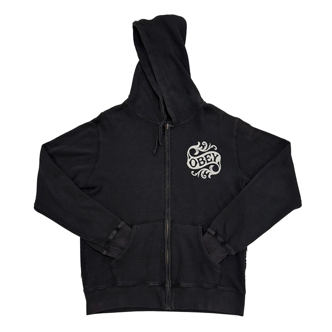OBEY CLOTHING 'Bagging Out' (2015) Full-Zip Hoodie (1 of 5)