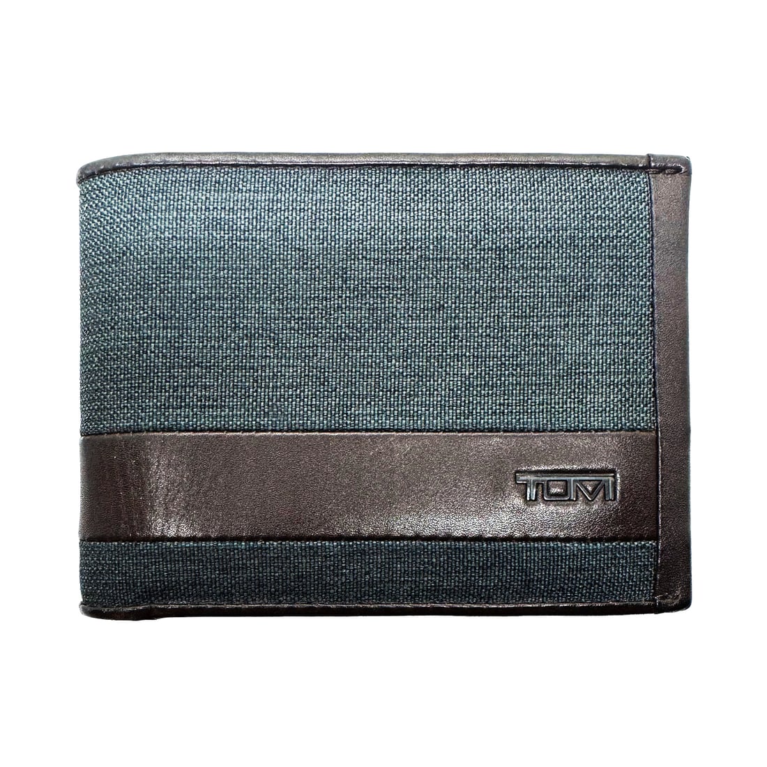 TUMI 'Leather/Canvas Bi-Fold' Men's Wallet (1 of 4)