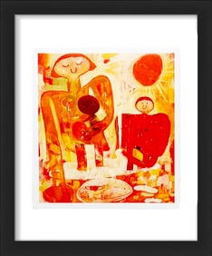 ROBY DWI ANTONO 'Menari: Mentari' (2024) Mounted (framed) Show Card