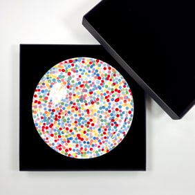 DAMIEN HIRST 'The Currency' (2021) Bone China Dinner Plate