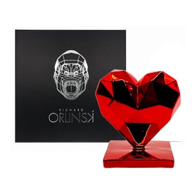 RICHARD ORLINSKI 'Heart Spirit' (2022) Designer Resin Art Figure*
