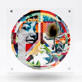 TRISTAN EATON 'Peace Under Fire SLICE Vol. 2' Mixed Media
