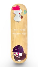 TAKASHI MURAKAMI 'Iikoto-chan,Waruikoto-kun' Skate Deck